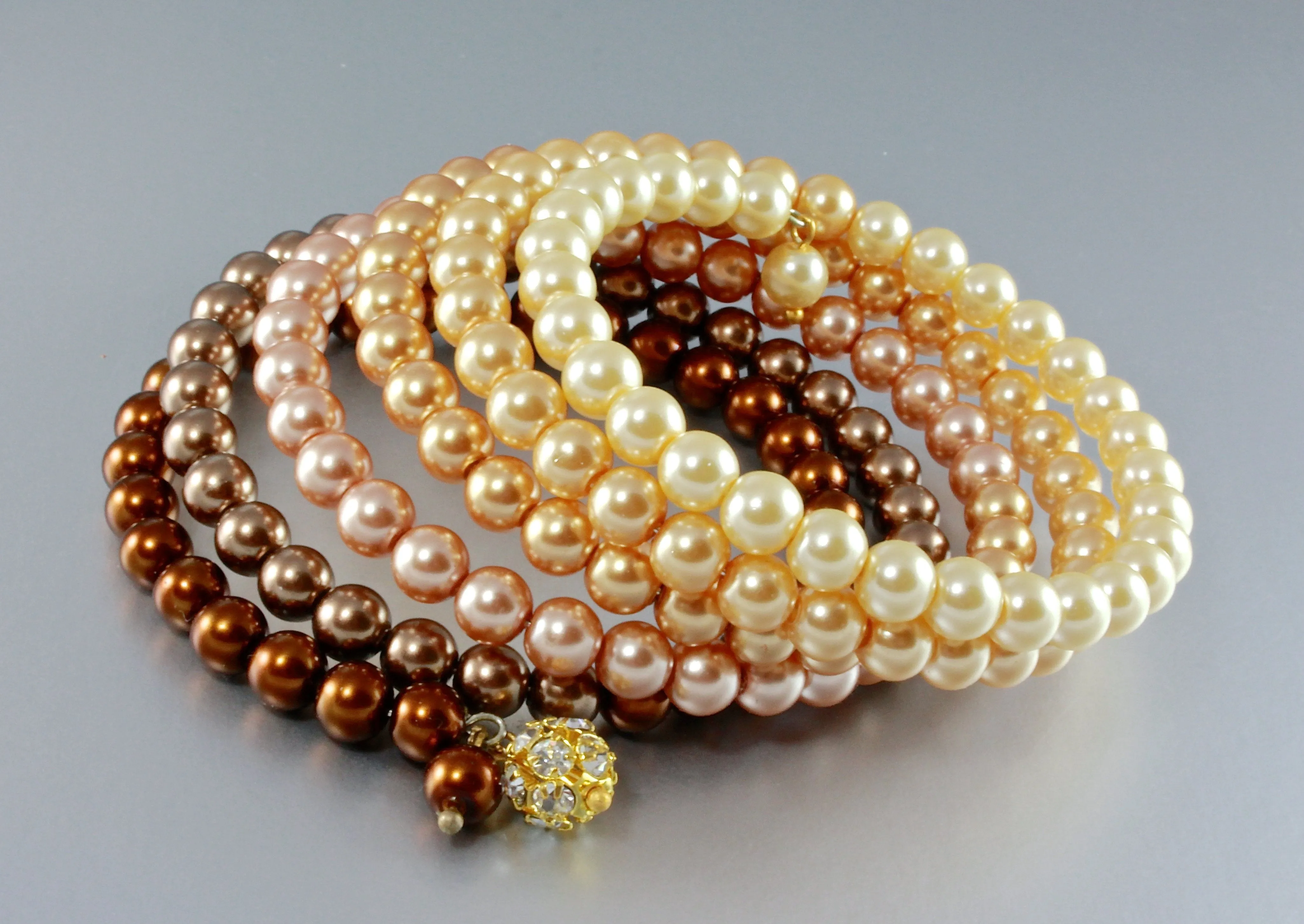 "Symphony" - Ombre Pearl Bracelets