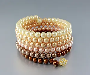 "Symphony" - Ombre Pearl Bracelets