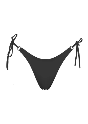 Sexy Swimwear Scrunch Back  Bikini Bottom / RINGO SWIM BLACK