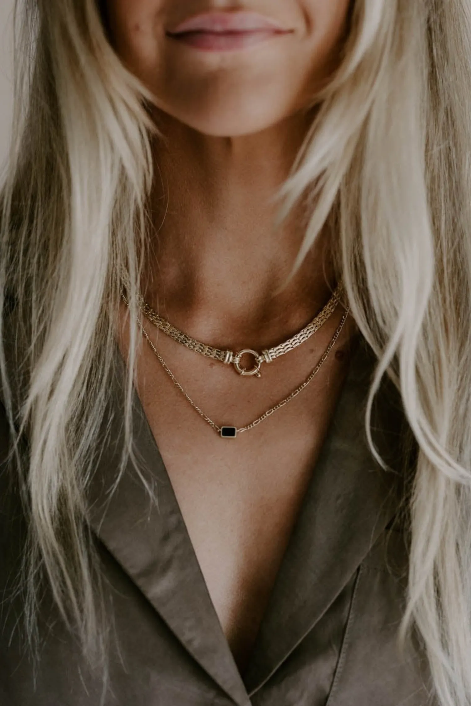 Signature Statement Necklace - Gold