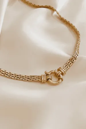 Signature Statement Necklace - Gold