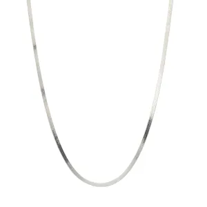 Slim Snake Chain - Sterling Silver
