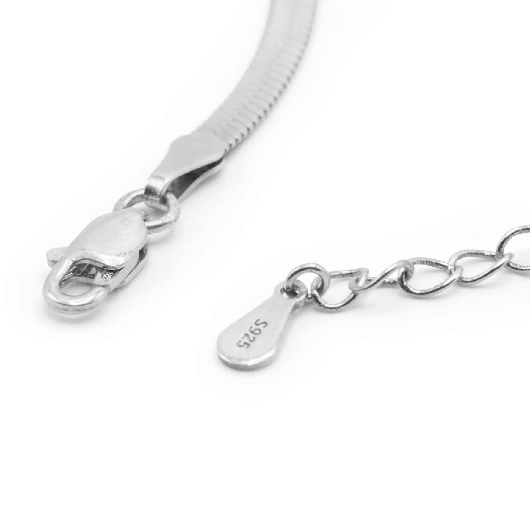 Slim Snake Chain - Sterling Silver
