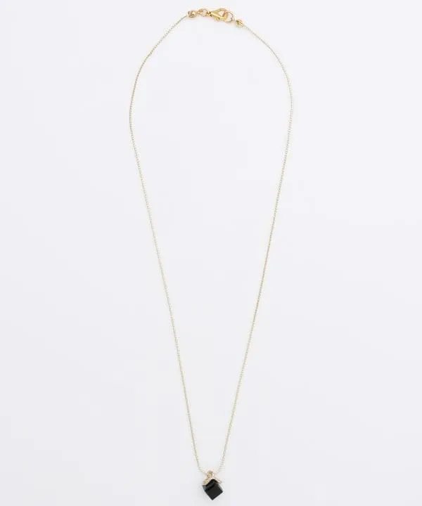 Square Czech Glass Necklace
