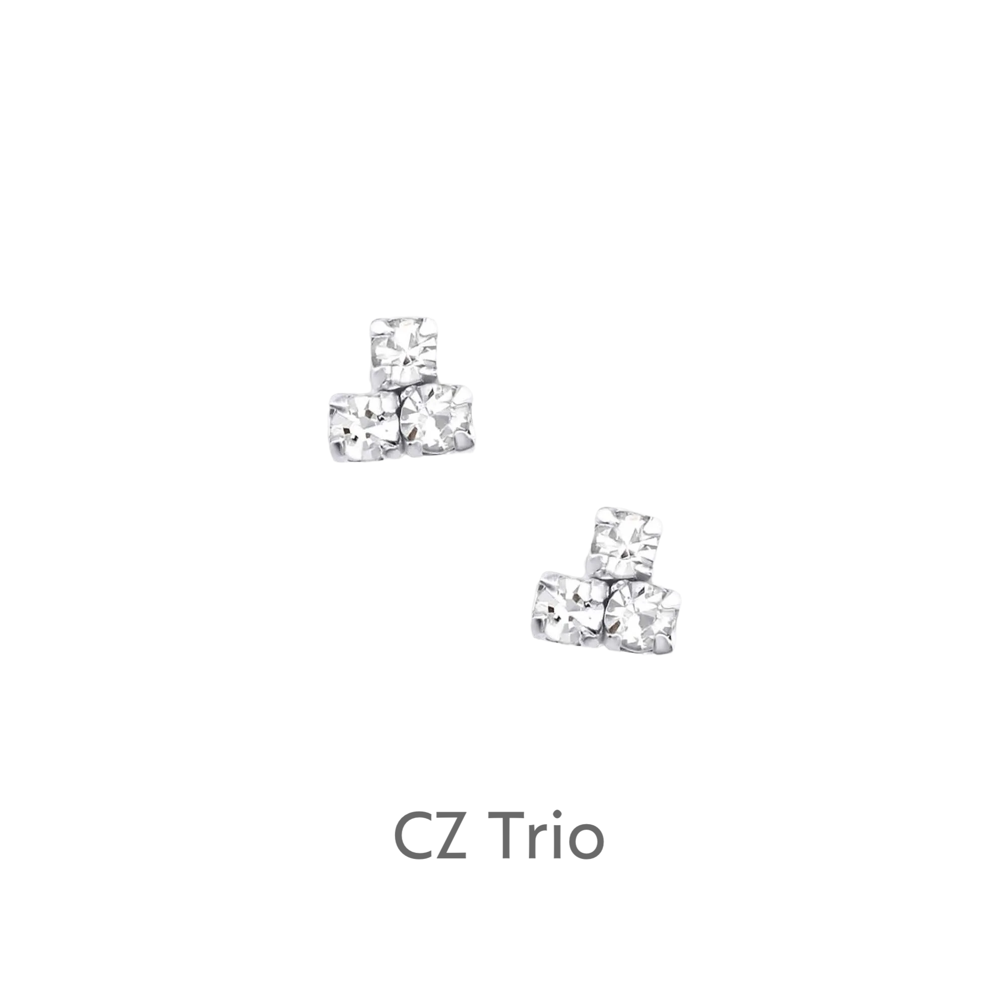 Sterling Silver Boxed Stud Earrings - Christmas Bedroom Essential