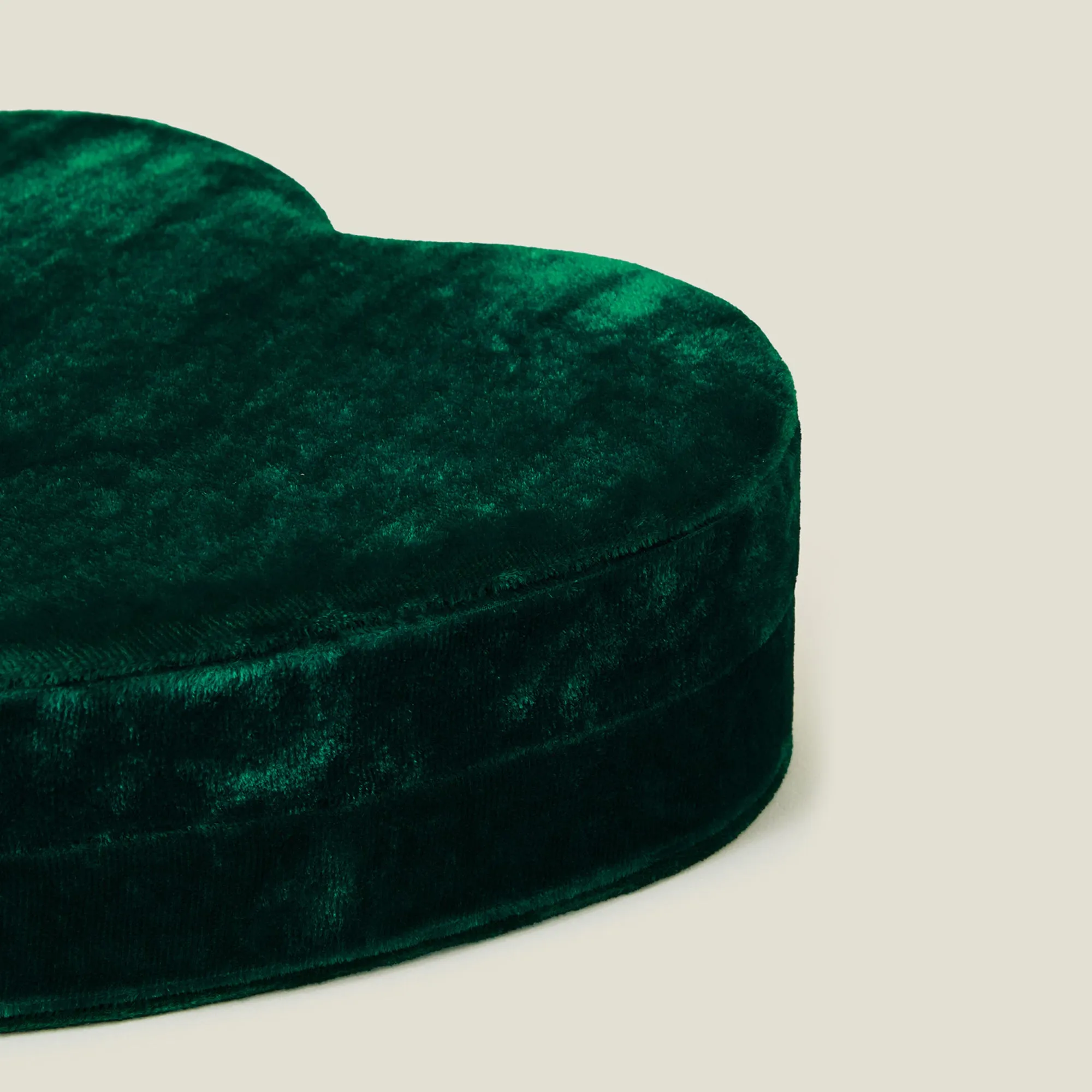 Velvet Heart Jewellery Box Teal