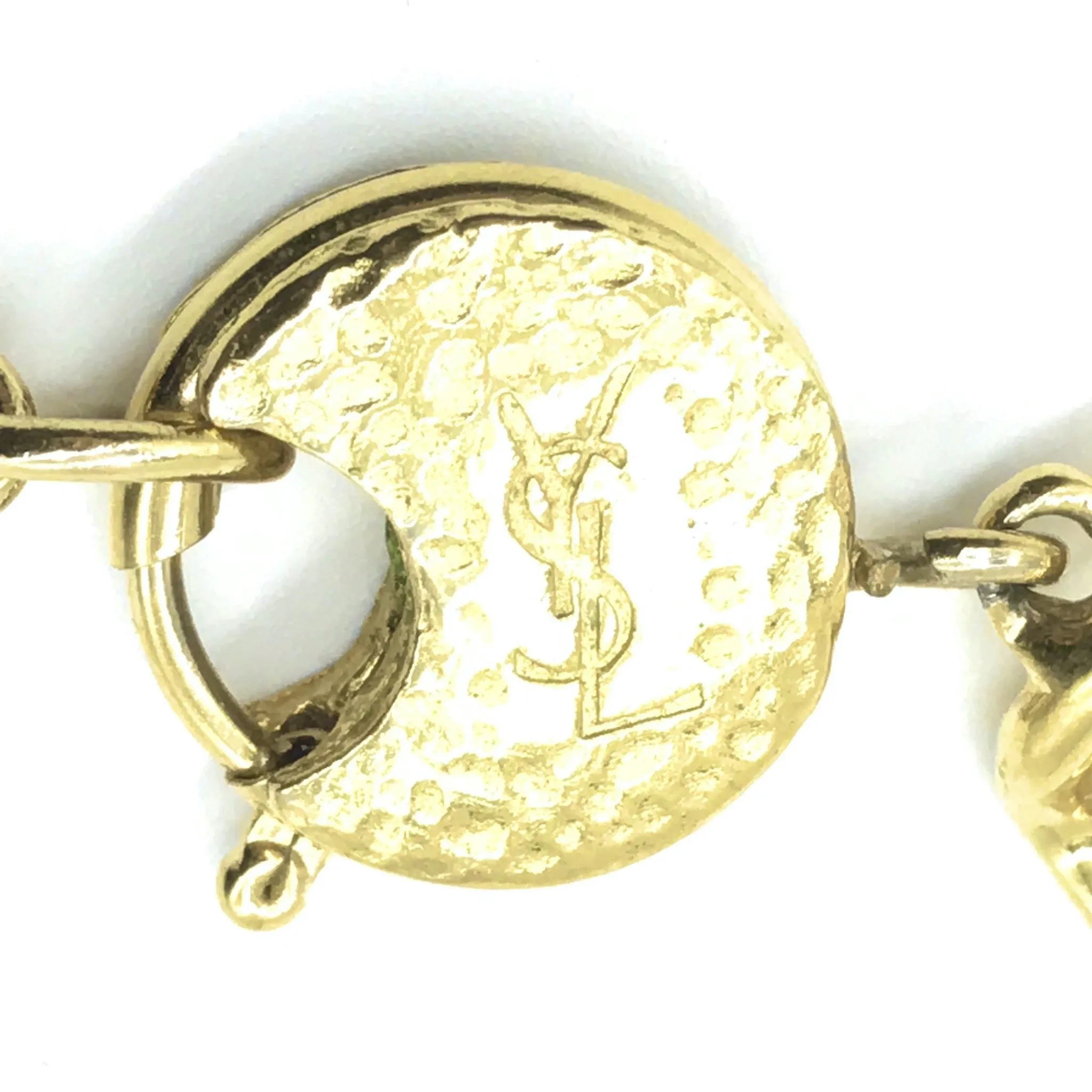 Vintage YSL Yves Saint Laurent Fish Necklace