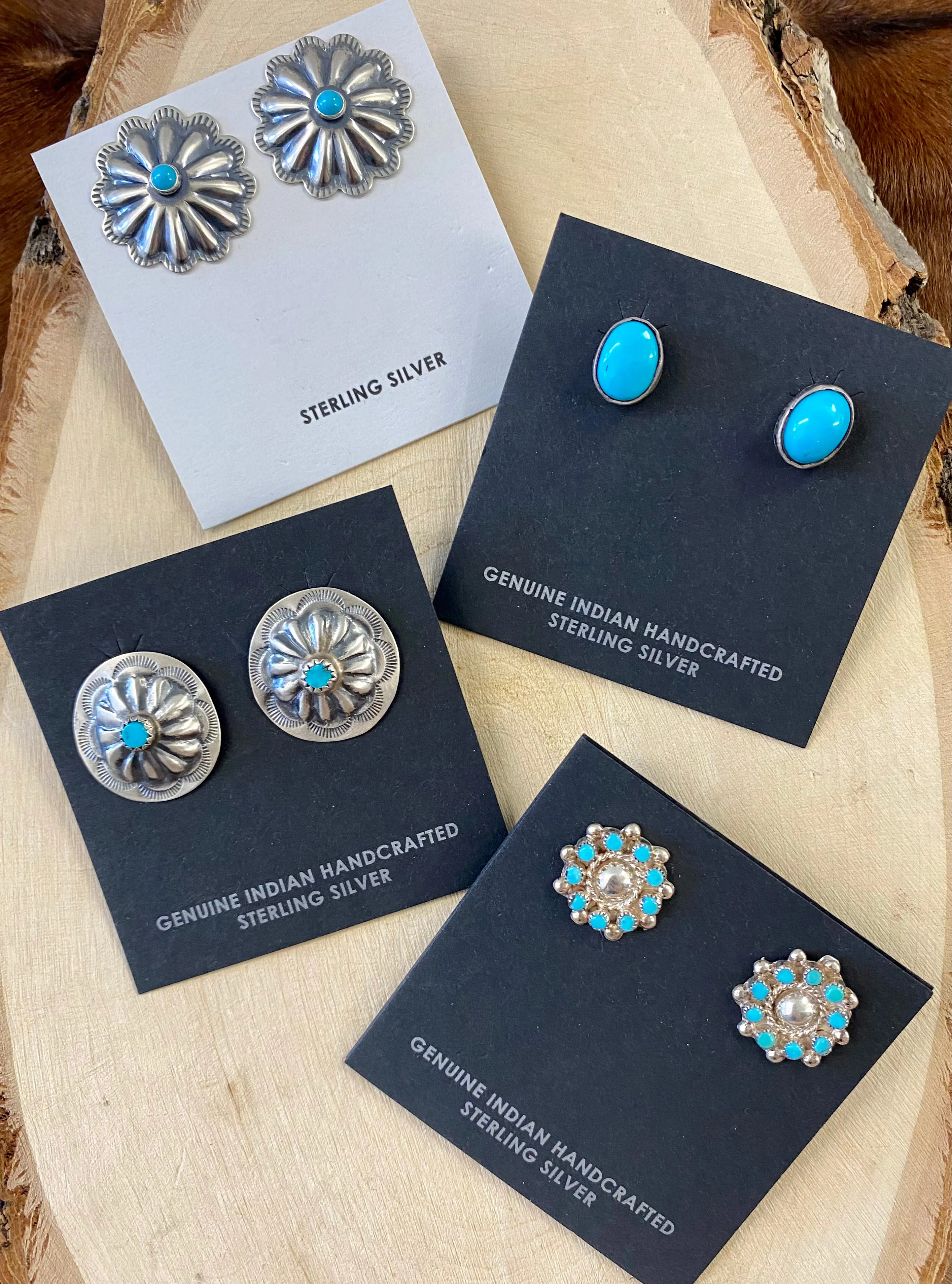 Zuni Turquoise Earrings